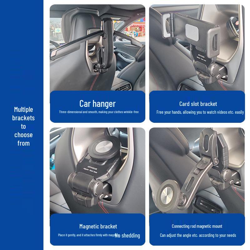Xiaomi Car SU7/YU7/SU7Ultra Rear Headrest Multi-Functional Hanger/Phone Tablet Holder