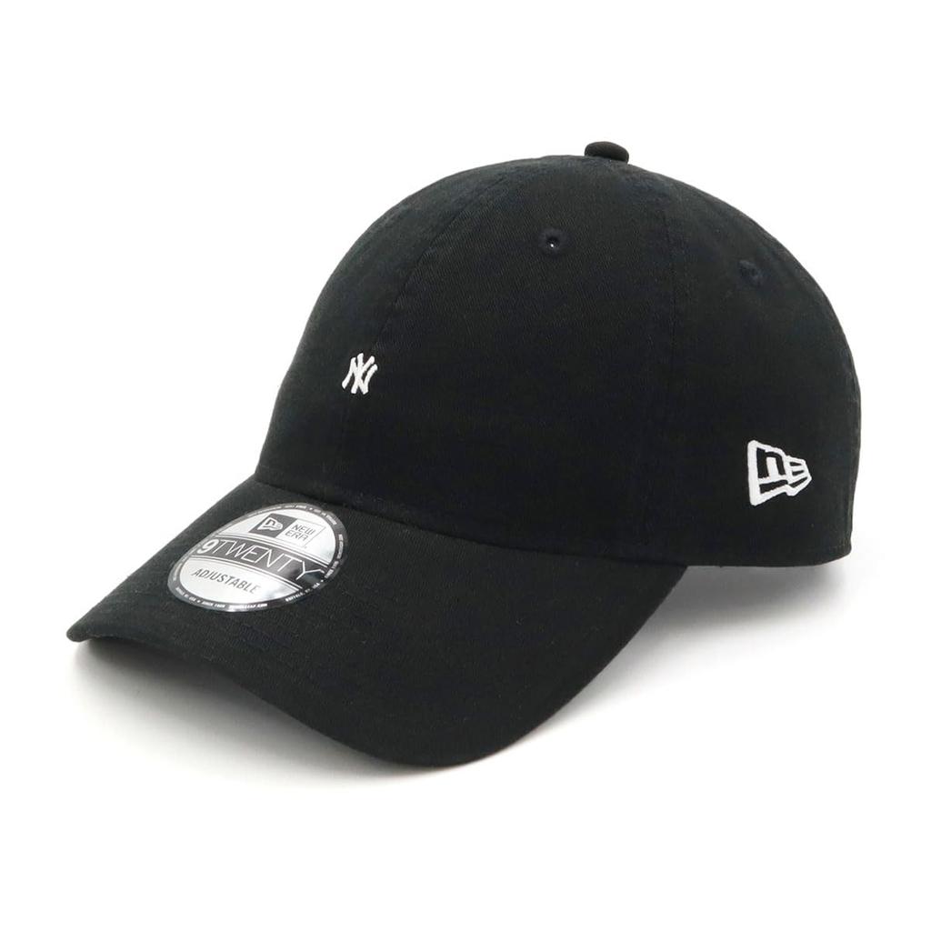 New Era 9TWENTY Cap MLB New York Yankees NY Black Micro Logo ONSPOTZ Exclusive and 920 Stylish Streetwear Travel Sun Gift (14551030 N840TW267) Men's