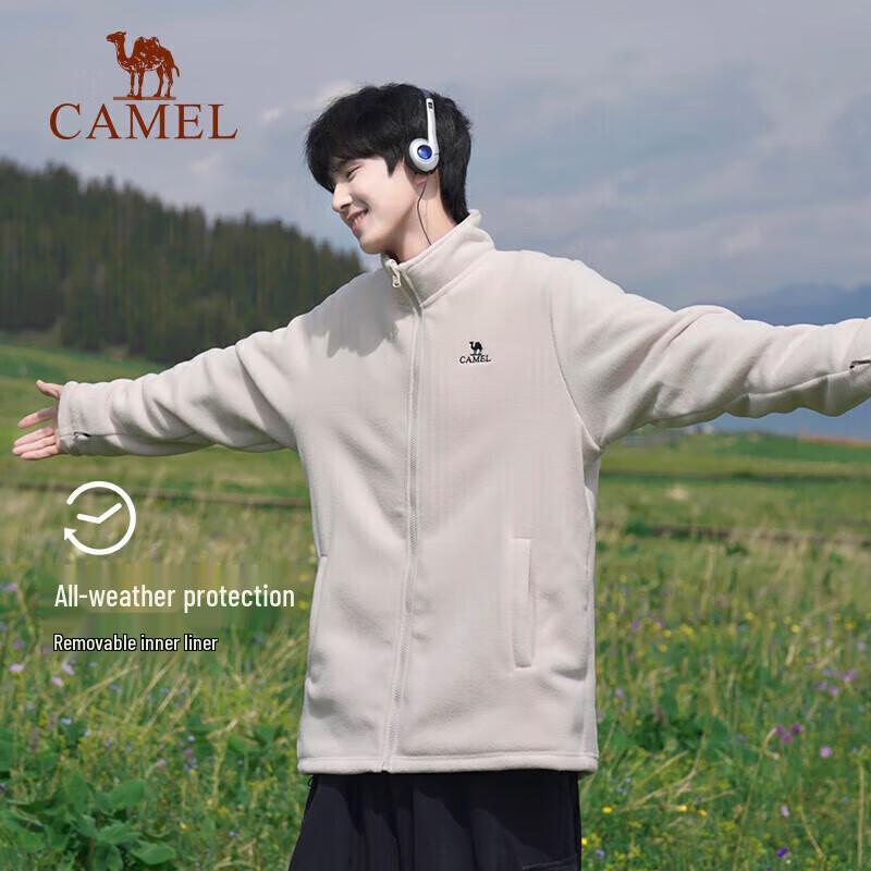 Camel 3-in-1 Outdoor Waterproof Windproof Jacket