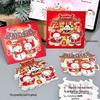 Creative 3D Cartoon Birthday Card: Folding Surprise Gift for Couples & Angels