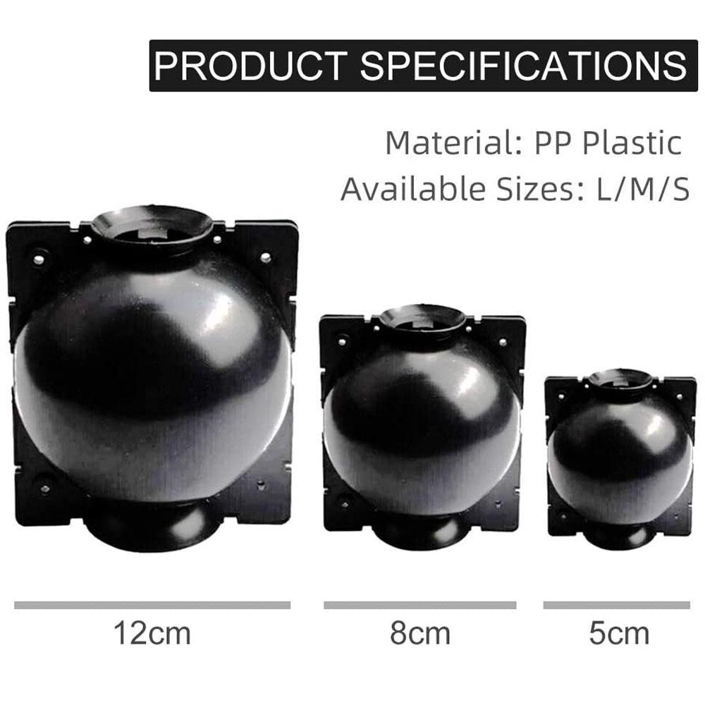 Lot De 10 Boules De Propagation Haute Pression 8cm - Pour Bouturer Roses, Arbres Fruitiers Et Plantes Difficiles (blanc) - 5