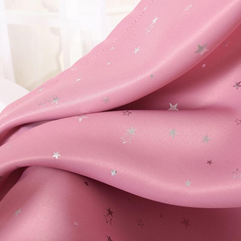High Density Blackouts Curtains for Daytime Sleep With Noise Reductions and Fabric Easy Installation Home Decoration