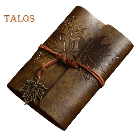 

Гравировка из искусственной кожи, кулинарная книга, блокнот ручной работы, водонепроницаемый дневник с принтом кленового листа, семейные кулинарные книги, подарок на годовщину A темно-коричневого