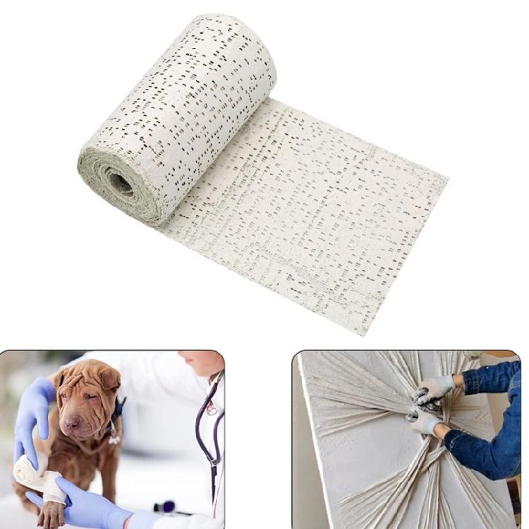 Plasters Bandage Roll for Artistic Creation Quick Hardening White Plasters Cloth Wrap Strips Perfect for DIY Crafts