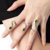 Fashion Snake Niche Design High-End Joint Ring Lady's 1PC Open Ring And Light Luxury