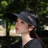 2024 Frühling und Sommer Neue Produkte Breite Krempe Air Top Sonnenschutz Hut Damen Urlaub Reiten Reise Sonnenschirm UV Proof Cap Großhandel