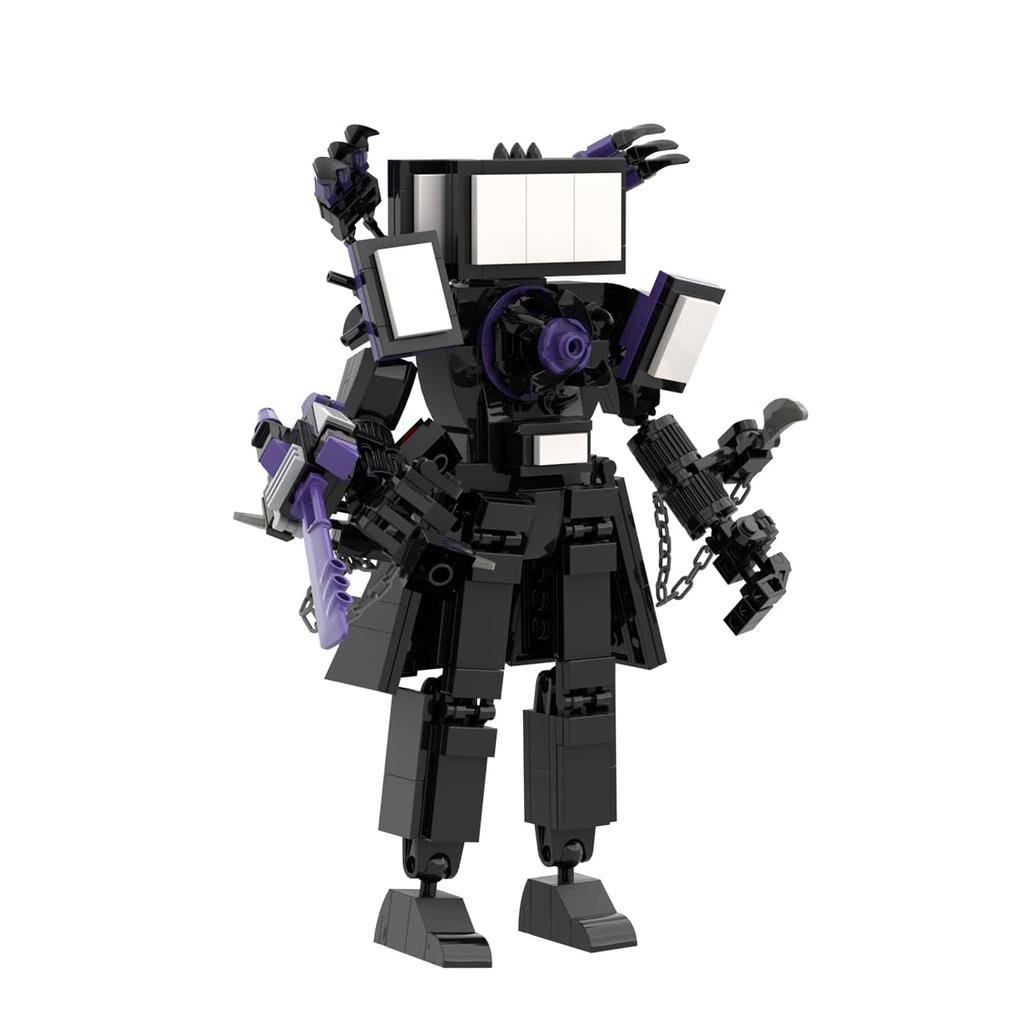 2024 Edition Skibidi Toilet Building TV Skibidi Toilet Skibidi Toilet Internet Anime Collectible Anime Building Great Gift for Halloween Game Fans TV