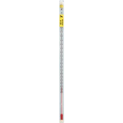 Shinwa Sokutei Rod Thermometer Alcohol Rose 72747 H-2S