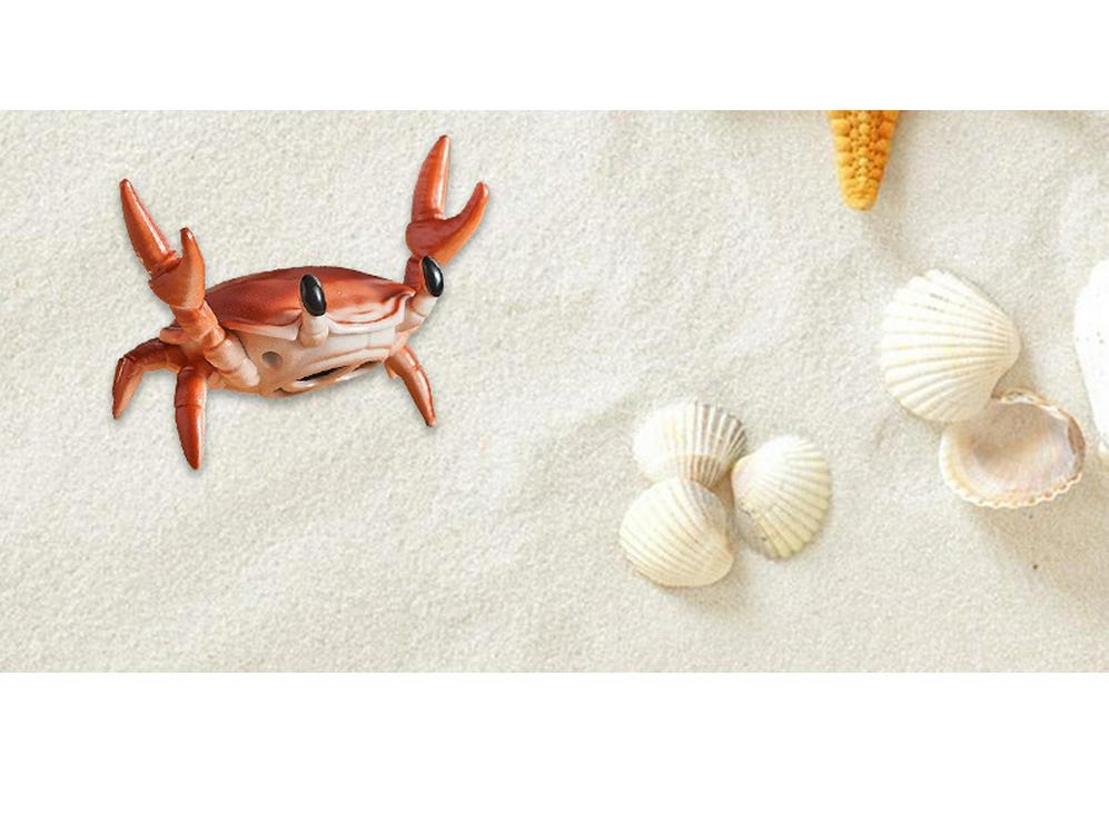 Multifunctional Bedside Desk Crab Phone Holder with Bluetooth Speaker