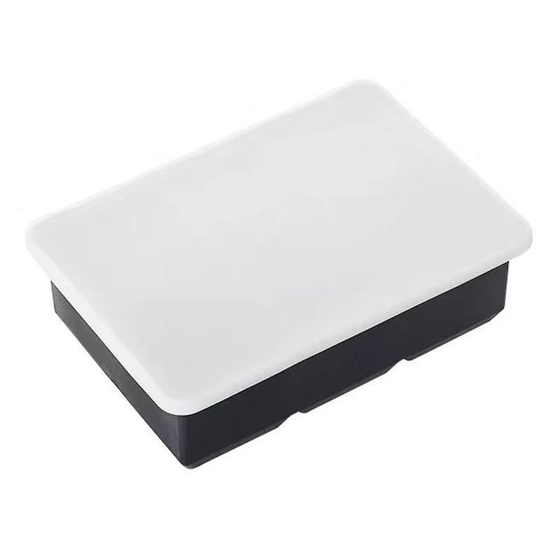 Eiswürfelform aus Silikon: 4 Quadrate, 4 Kugeln, 6 Quadrate, 6 Kugeln, 15 Gitter – leicht zu entformen, lebensmittelecht, weiches Silikon mit Deckel