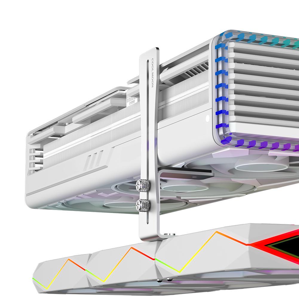 Computer Graphics Card Holder Chassis Fan Support Fixed Metal Bracket Hight Adjustable GPU Fixed Holder Video Card Support Rack