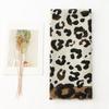 Versatile Cotton Wild Leopard Scarf Women Thin Brown Shawl Double Color Warm Shawl Fashionable Commuting Style Female Scarf