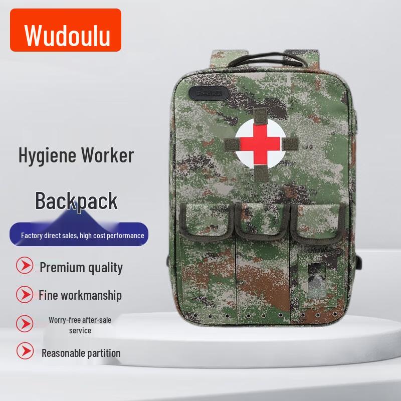 Outdoor Emergency First Aid Backpack