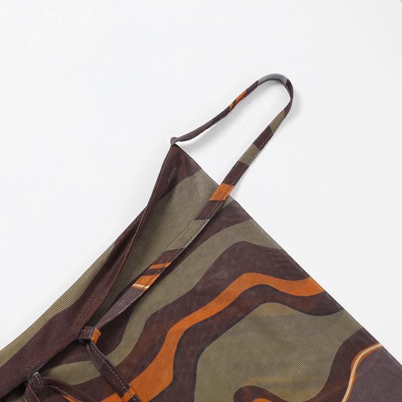 Женское клубное вечерние бретельки без рукавов — фото 19