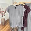 Elegant Ice Silk T-shirt & Casual Pants Set for Young Mothers - Summer Style, Age-Defying, Perfect for Middle-Aged & Seniors