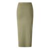 Pieces Womens/Ladies Ribbed Midi Skirt