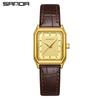 Orologio da Commute Quadrato al Quarzo Moda Retro Coreana da Donna Sanda