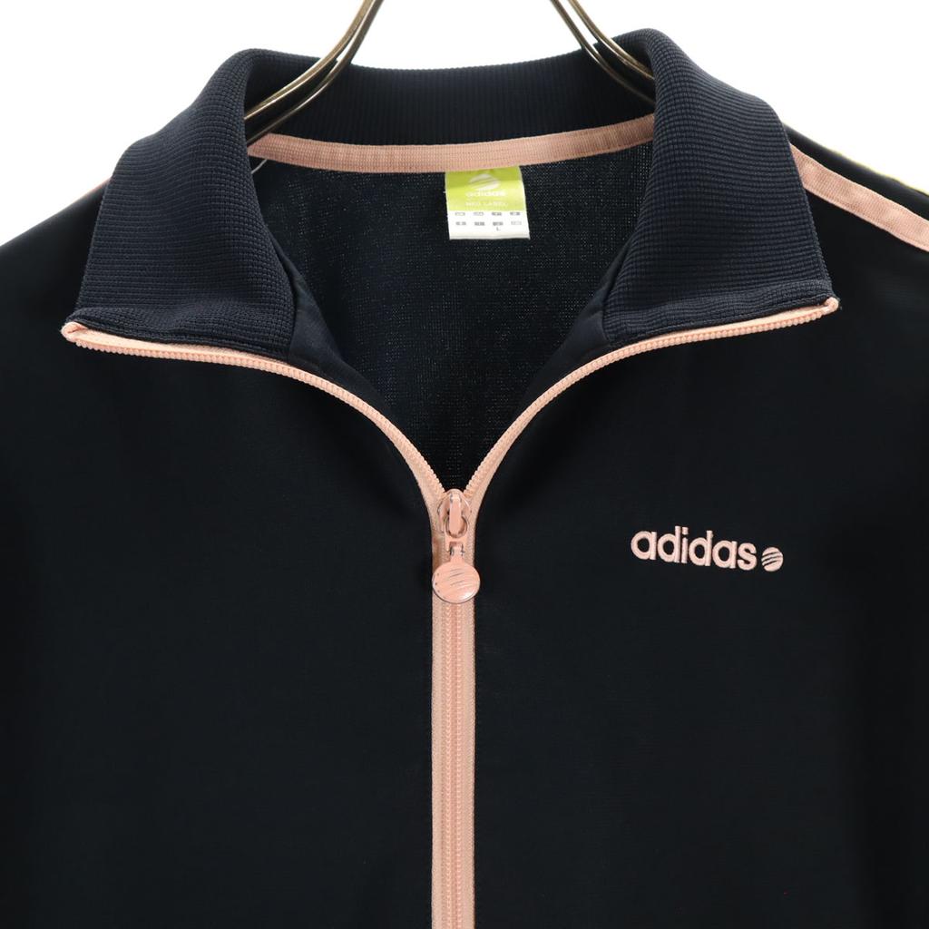 adidas NEO jersey jacket Setup L Navy Women Used
