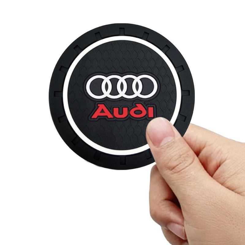 

1/2pcs Silica Gel Car Coaster Water Cup Anti-slip Pad for Audi A3 A4 B8 8P 8V A6 C7 A5 Q5 B7 B6 B9 QUTTRO RS Q3 Q7 S3 S4 S5 S6 S8 1pcs