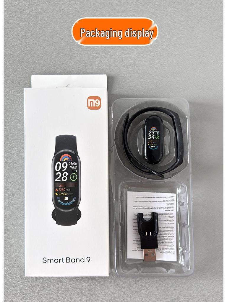 M8 Smart Bracelet: Sport Pedometer, Heart Rate, Blood Pressure & Oxygen Monitor with Bluetooth Connectivity