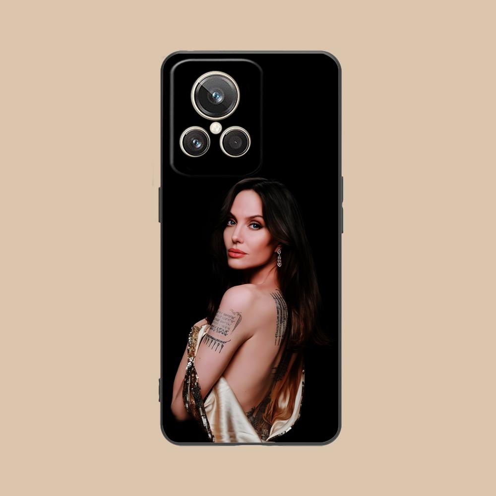 Angel Jolie Mobile Cell Phone Case for Realme GT 8 Neo Pro C75 73 71 C67 65 C55 53 C35 31 C20 15 Colorful Printing Cover Cover