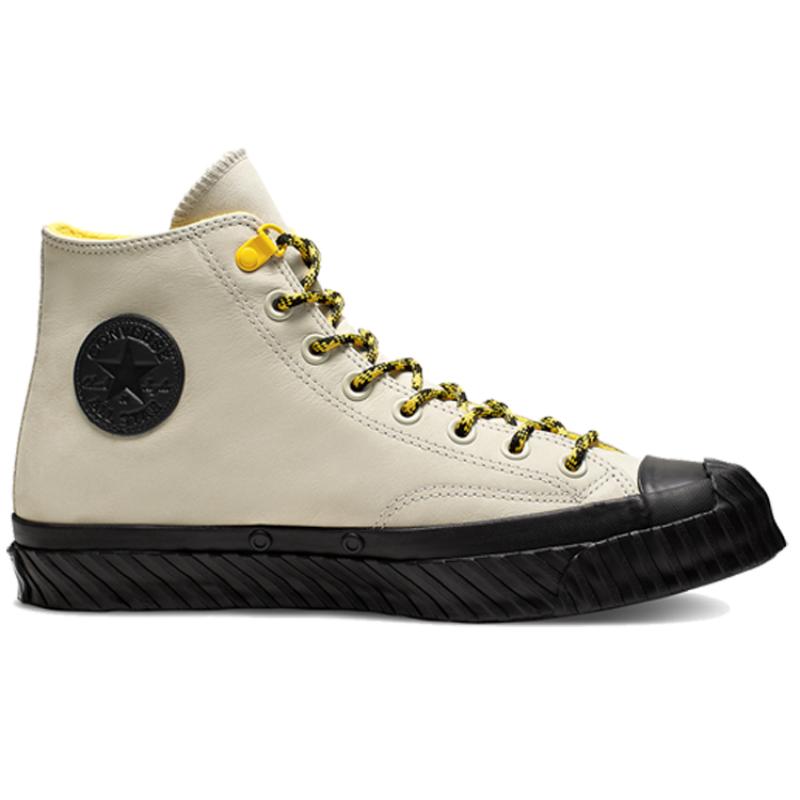 Converse 1970s Chuck BOSEY HI Comfortable and Lightweight High-Top Canvas Shoes Unisex Gray and Black