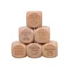 Set of 6 Decision Making Dices Set Party Entertainment Dices Game Accessory For Friend Family Gathering Choice Making Tool