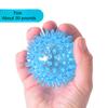 Spiky Ball Hollow Soft Transparent Strength Recovery Exercise Stress Relief Massage Ball for Hand Wrist Massage Finger Ball Practice