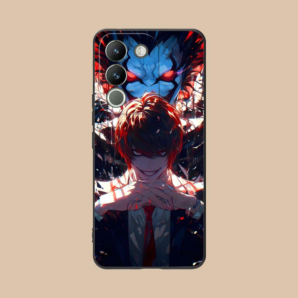 

Чехол для мобильного телефона Death Note Kira Light для VIVO Y77 76 75 74 73 72 58 56 55 51 50 38 36 Y19 Y18 Y03 Y01 5G с принтом vivo Y01