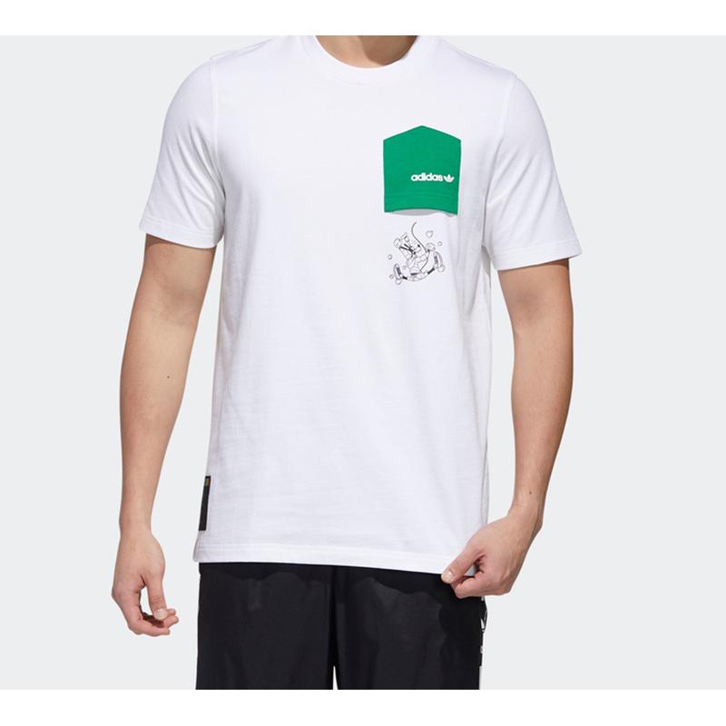 New Adidas x Disney Co branded T Shirt Men's White GP6477