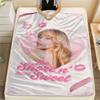 1 Stück Sabrina Carpenter Spark Decke, Hohe Qualität, Bequem für alle Jahreszeiten, Heimdekoration, Wärme und Komfort