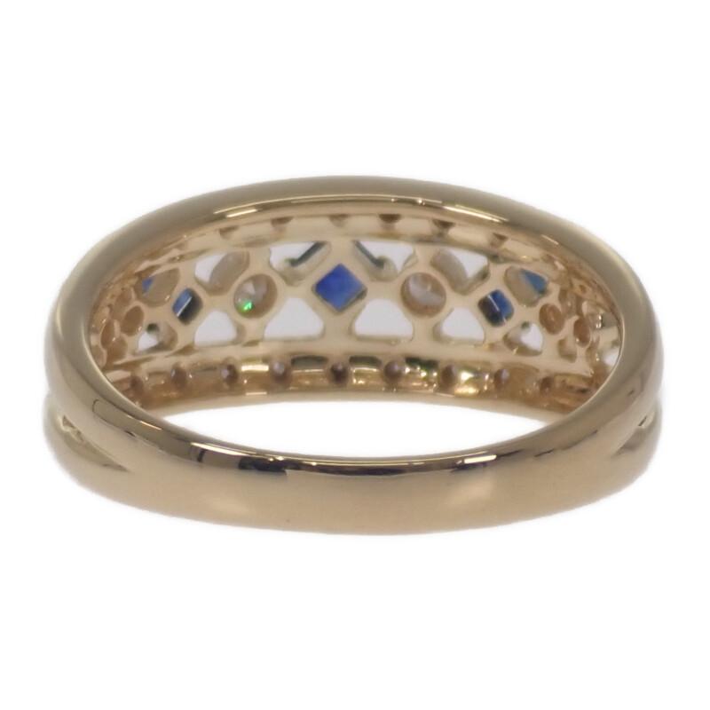 no brand  #14(JP Size) ring K18 yellow gold Women