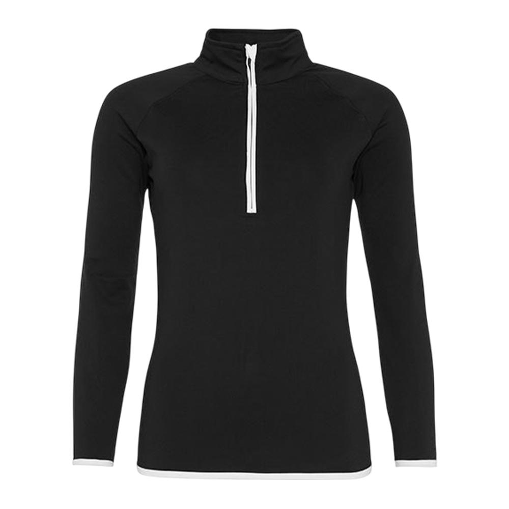 Just Cool Womens/Ladies Half Zip Jumper