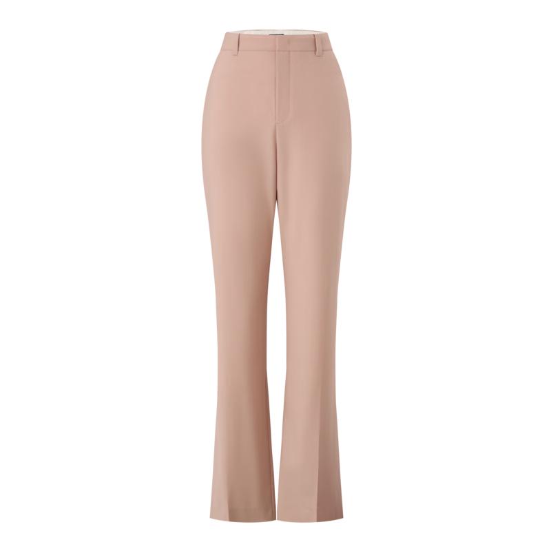 PORTS Women's Elegant Split Hem Straight Leg Pants