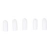 100PCS Screw End     White PVC Anti Aging Flexible Flame Retardant End Cover for