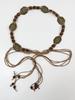Ethnic Style Wax Rope Woven Waist Seal Handwoven Waist Chain Bohemian Dress Decorative Tassel Belt Skirt