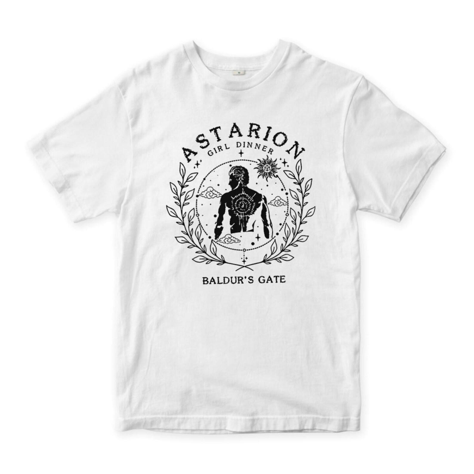 Baldur s Gate Astarion Girl Dinner T-Shirt, Men s and Women s Sizes (BLD-231631) S