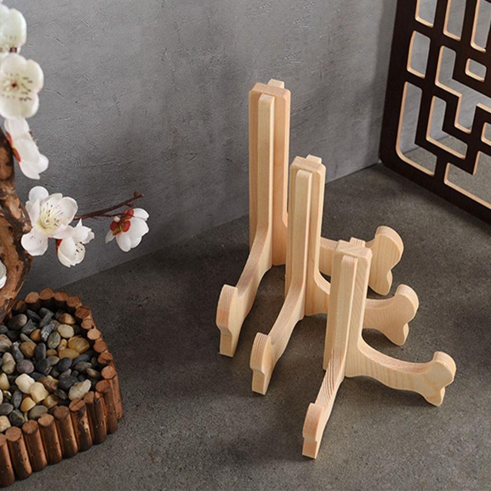 Storage Rack Sturdy Decorative Tea Cake Dish Easel Plate Display Holder Display Stand Display Rack