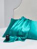 Double Pillowcase Body Size Single Pack Silk Pillowcase  Pillow Cases Simple Solid Color Simulated Silk Satin Pillowcase