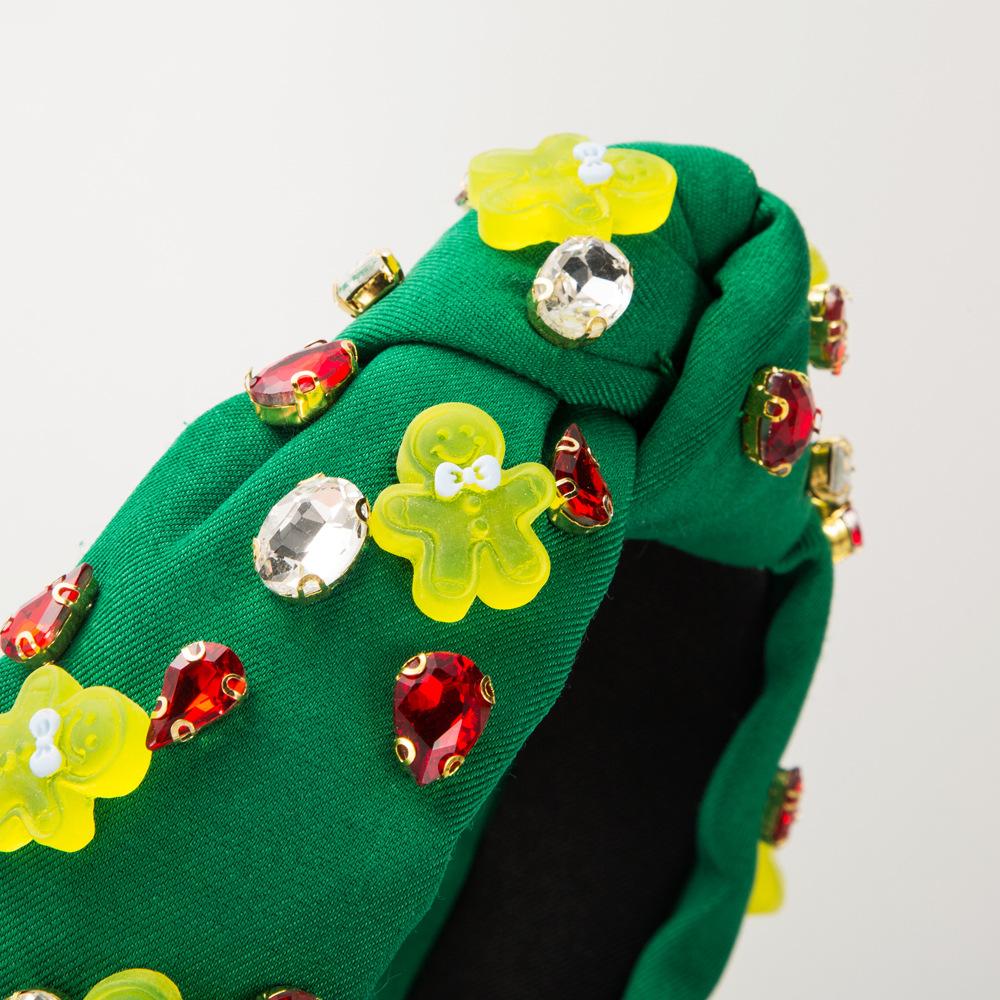 High Skull Top Gingerbread Man Love Headband