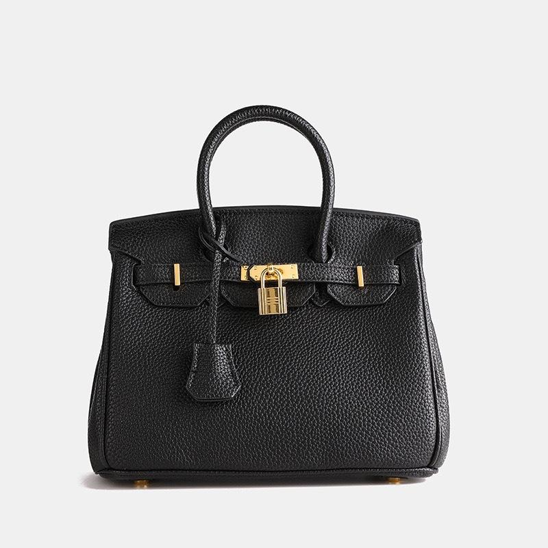 Klasyczna platynowa torba z wzorem liczi, duża pojemność, na ramię, crossbody, materiał PU, torba do dojazdów do pracy, podróżna