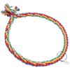 Bird Cotton Rope Ring Toy Colorful Parrot Swing Toys for Parakeets Cockatiels Conure Lovebirds Finches Macaw L
