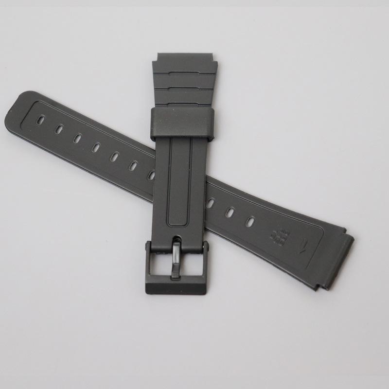 Silicone Watch Strap for A168/158/F91W W218 Ae1200 Models, 18mm