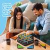 Chain Triangle Chess Game,  Triangle Rubber Band Game, Family Games for Kids and Adults, 2 To 4 Players, Kids