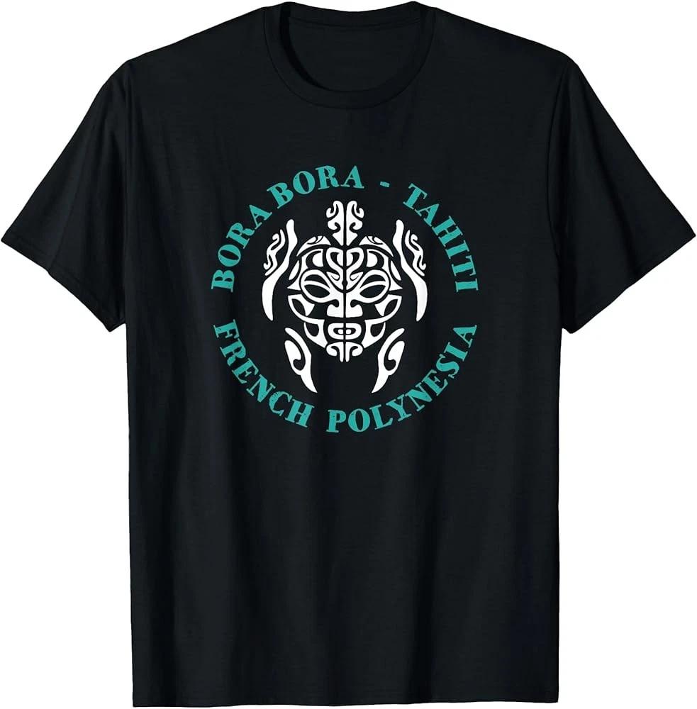 Bora Bora Tahiti Sea Turtle, French Polynesia T-Shirt S