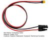 to Solar Panel Extension Cable Waterproof Dustproof IP68 Connector Adapter 600V Flame