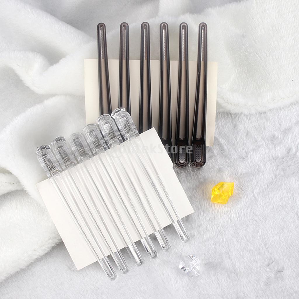 10Pieces Hair Clips Hairdressing Sectioning Clamps Salon Section Clips Grip