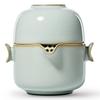 Wanqiantang Ru Ware Portable Kung Fu Tea Set for One