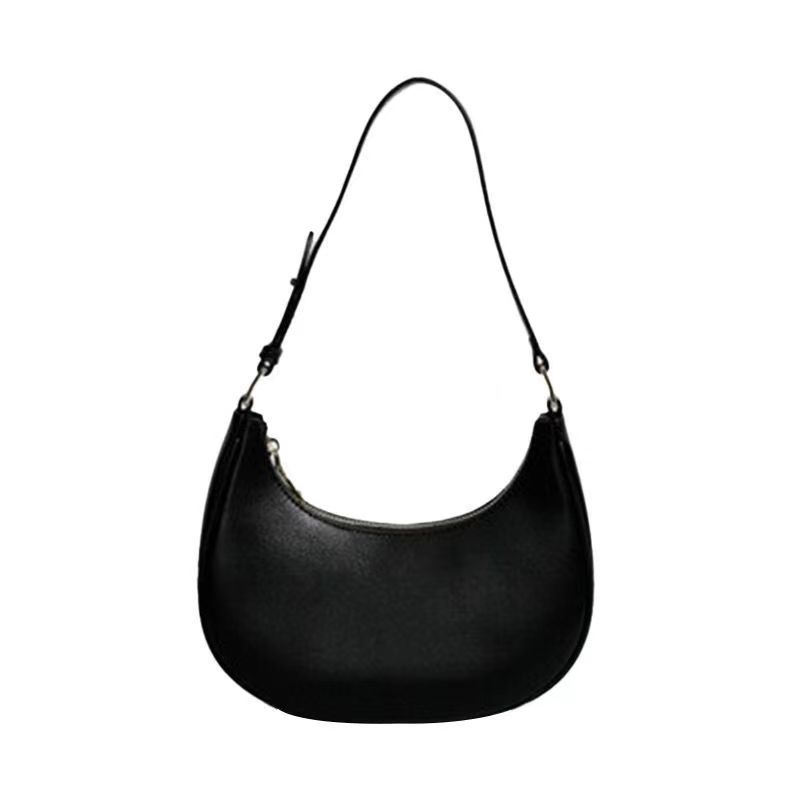 Neue Halbmond-Achseltasche Damen Hochwertige Hobo-Tasche Französisches Bag Schultertasche Nischen-Texturierte Ein-Schulter-Tasche