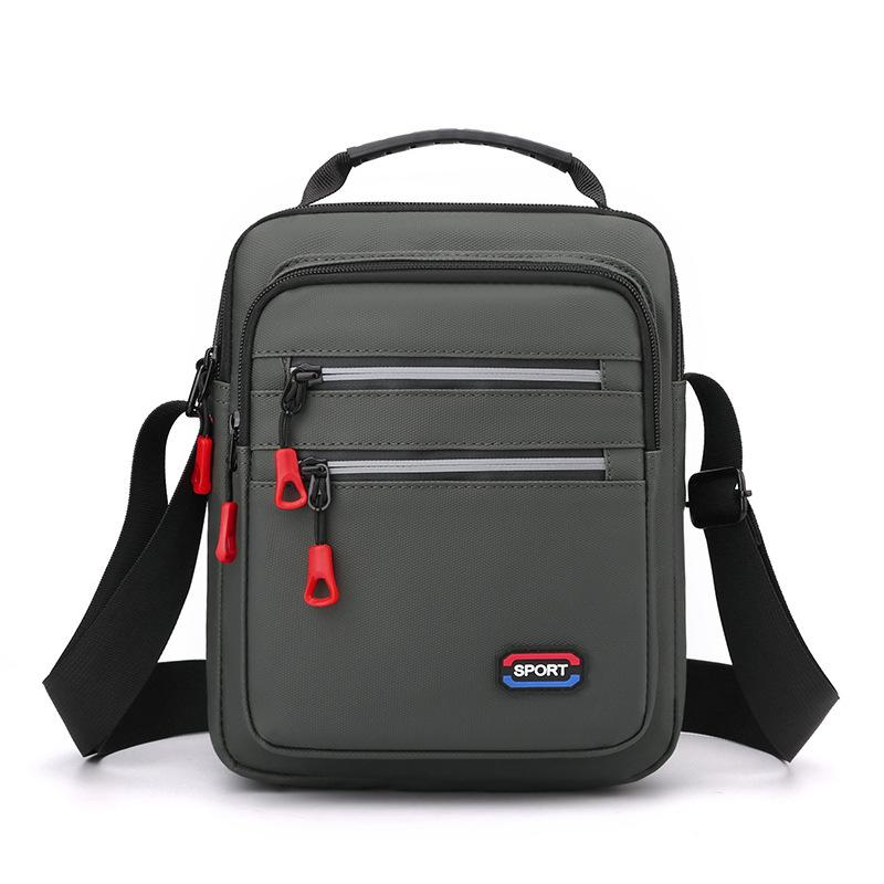 New Simple Casual Outdoor Small Shoulder Bag Men's Outdoor Waterproof Trend Messenger Bag Men's Handbag